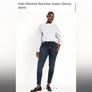 Old Navy Extra High Rise Skinny Jeans